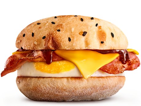 Bacon and Egg Turkish Brekky Roll