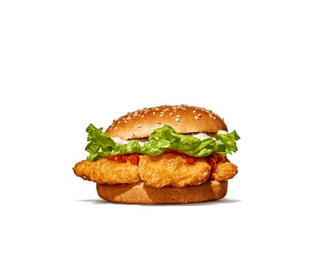 Chicken Nugget Burger