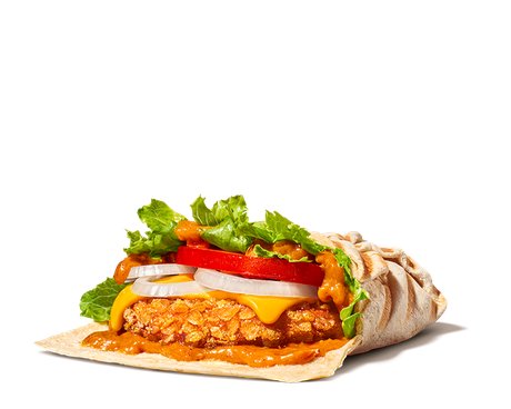 Crispy Butter Chicken Style Tortilla