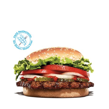 Whopper Sin Gluten