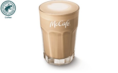 Hot Café Latte (Barista) — McDonald's Japan