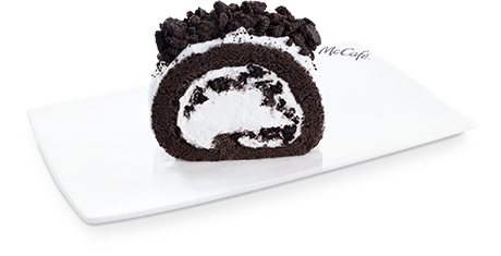 Roll Cake with Oreo Cookie — McDonald's Japan
