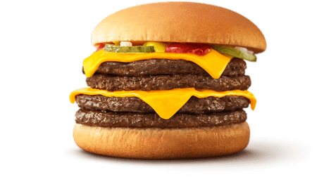 Bai Double Cheeseburger — McDonald's Japan