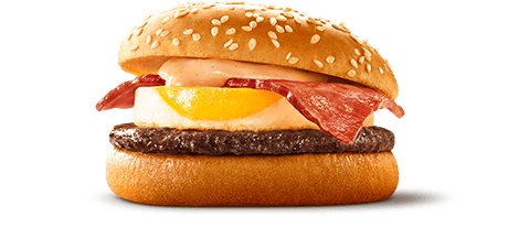 Tsukimi Burger — McDonald's Japan