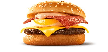 Cheese Tsukimi — McDonald's Japan