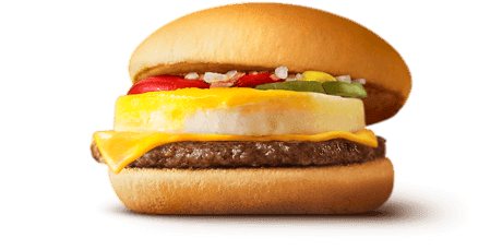 Egg Cheeseburger (Eguchi) — McDonald's Japan