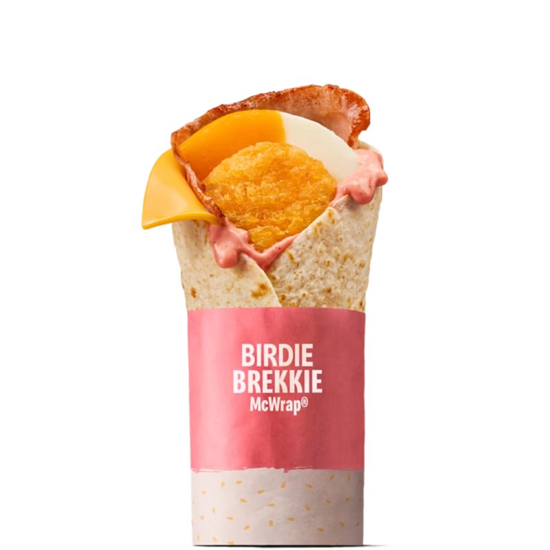 Birdie Brekkie McWrap — McDonald's Australia