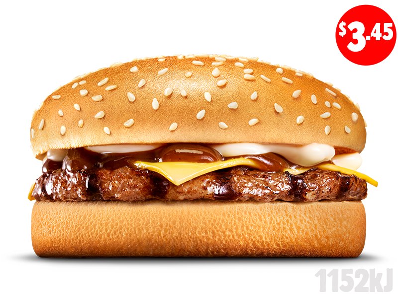 BBQ Cheeseburger — Hungry Jack's (Burger King Australia)