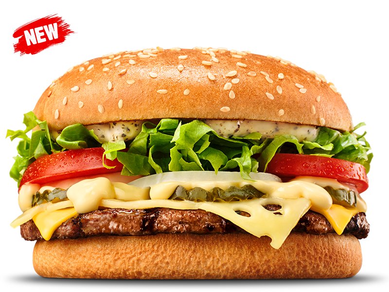 Cheese Lovers Whopper — Hungry Jack's (Burger King Australia)