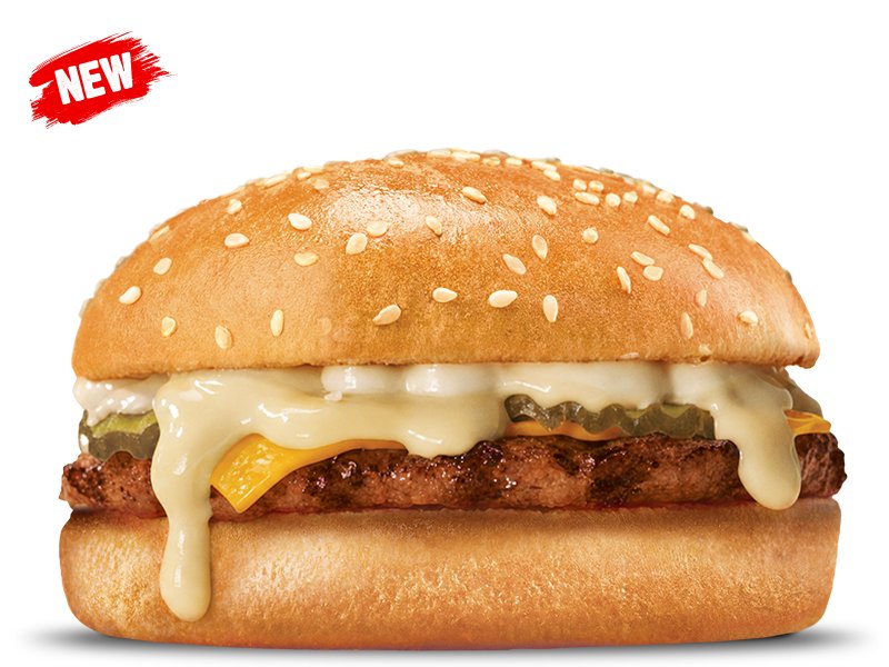 Cheesy Cheeseburger — Hungry Jack's (Burger King Australia)