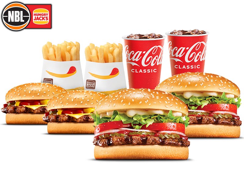 NBL Slam Dunk Pack — Hungry Jack's (Burger King Australia)