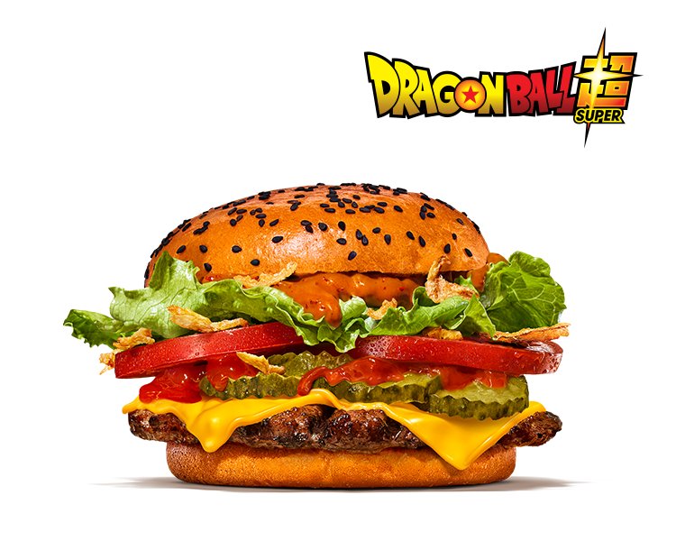 Super Saiyan Whopper — Burger King Germany