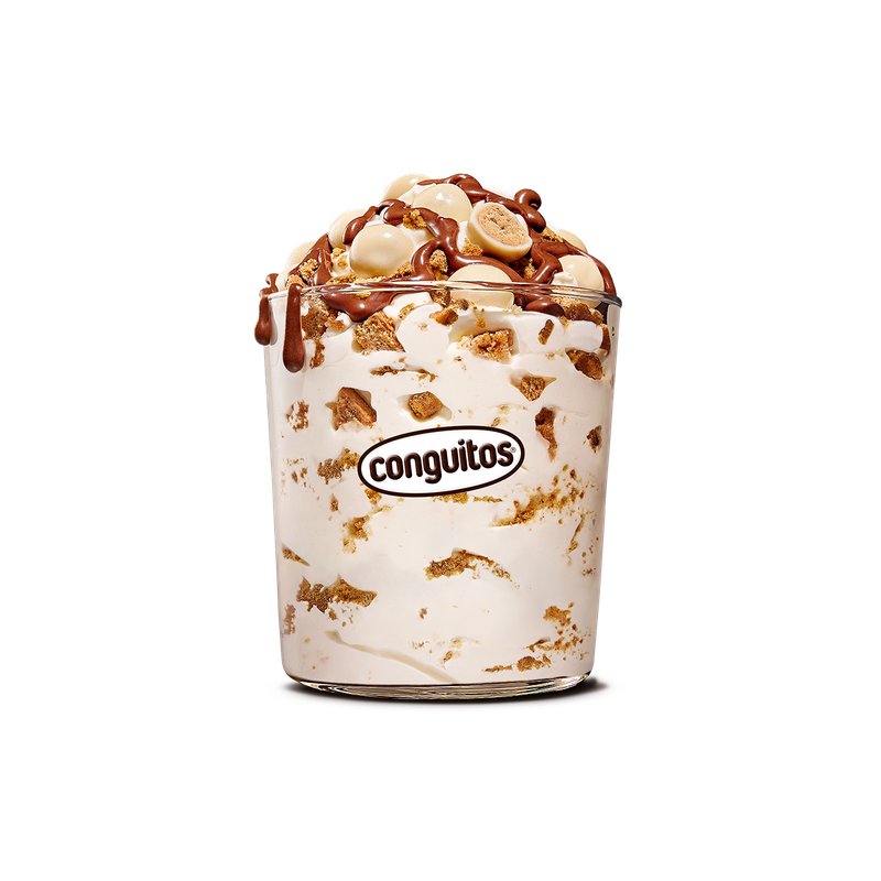King Fusion Conguitos Cookie Milk Choco — Burger King Spain