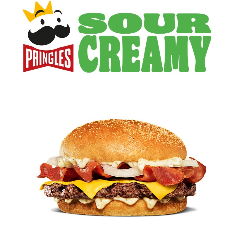Pringles Sour Creamy Beef — Burger King Spain