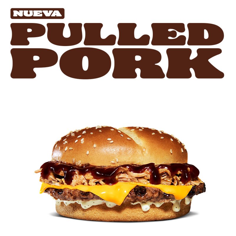 Pulled Pork Beef — Burger King Spain