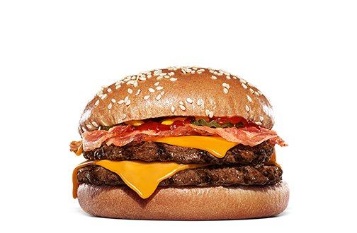 Bacon Double Cheese Burger — Burger King Japan