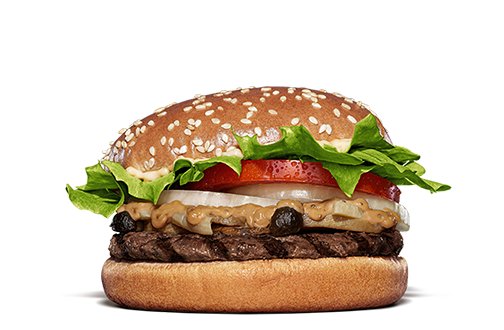 Mushroom Whopper Jr. — Burger King Japan