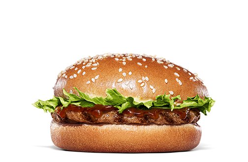 Smoky Teriyaki Burger — Burger King Japan