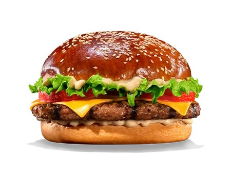 King Beef Burger — Burger King Turkey