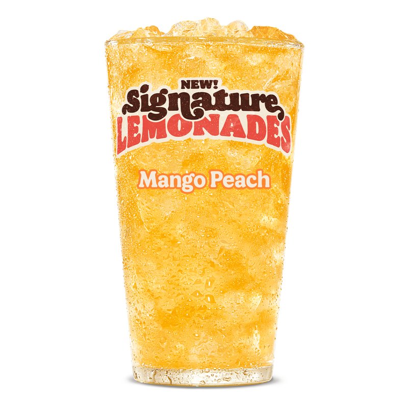 Signature Mango Peach Lemonade — Burger King US