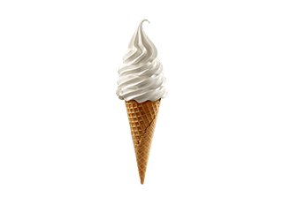 Soft serve cone — McDonald's Brazil
