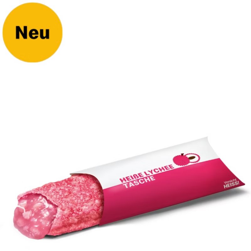 Hot Lychee Pie — McDonald's Germany