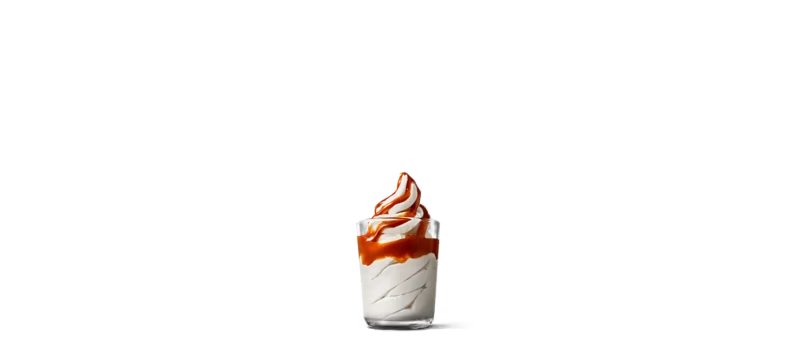 Kinuski Sundae — McDonald's Finland
