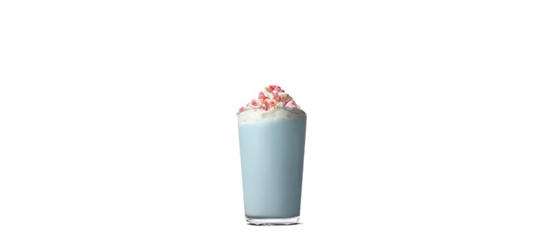 Mystery Blue Deluxe Milkshake — McDonald's Finland