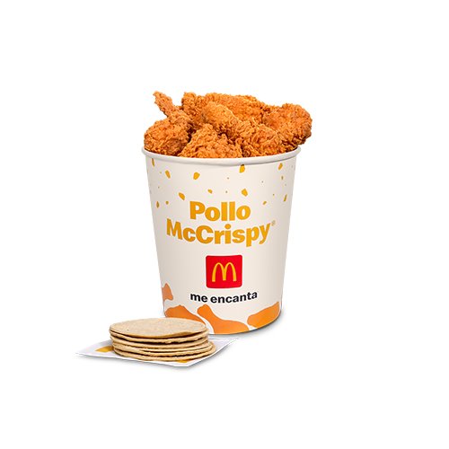 Pollo McCrispy Bucket with Tortillas — McDonald's Guatemala