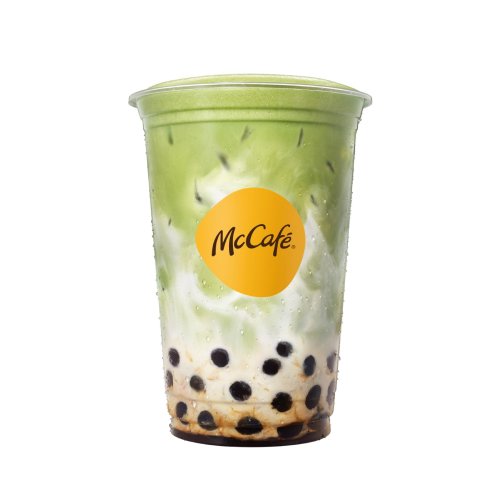 Iced Uji Matcha Bubble Latte — McDonald's Hong Kong