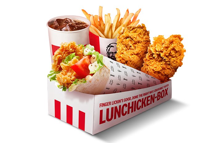 Lunchicken Box — KFC Korea