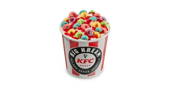 Big Kream Froot Loops, large (473 ml) — KFC Mexico