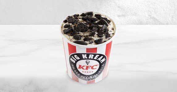 Big Kream Oreo, large (473 ml) — KFC Mexico