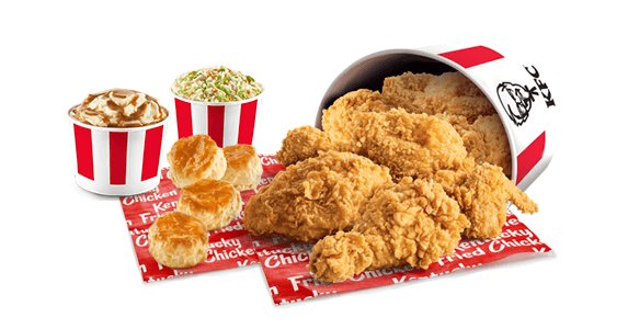 12-piece bucket — KFC Mexico