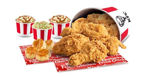 18-piece bucket — KFC Mexico