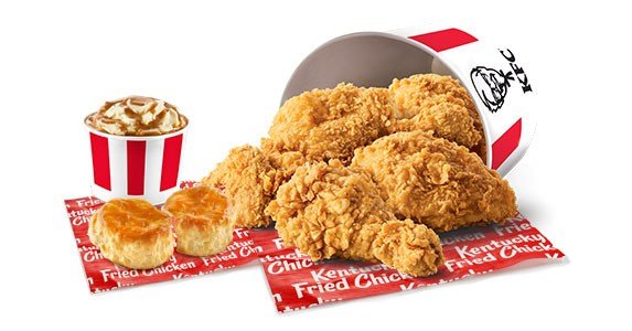 6-piece bucket — KFC Mexico
