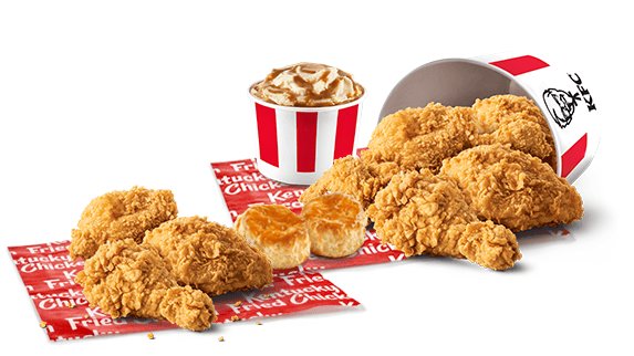 Ke Miercoles 6 + 3 pieces — KFC Mexico