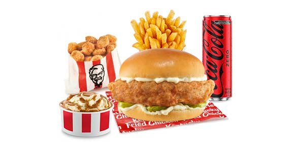 La Secreta Burger Megabox — KFC Mexico