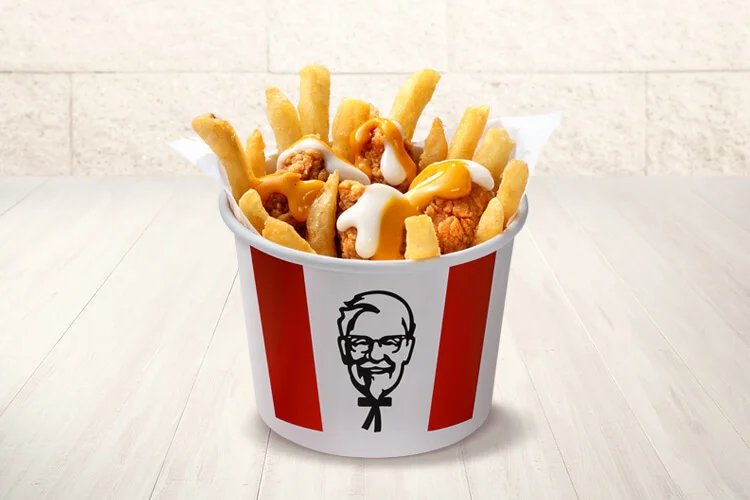 Cheezy Popcorn Bowl — KFC Malaysia