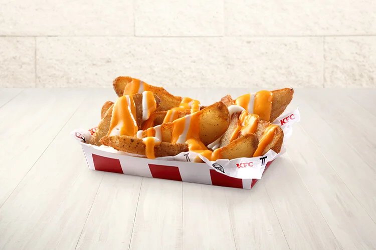 Cheezy Wedges (L) — KFC Malaysia