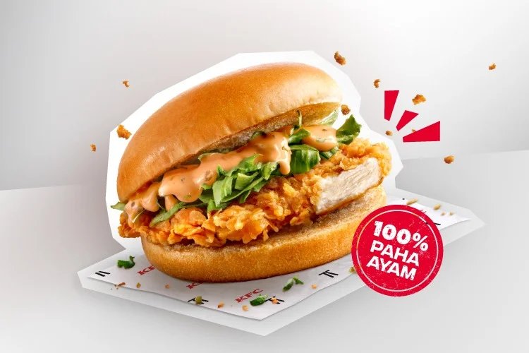 Crispy Fillet Burger — KFC Malaysia