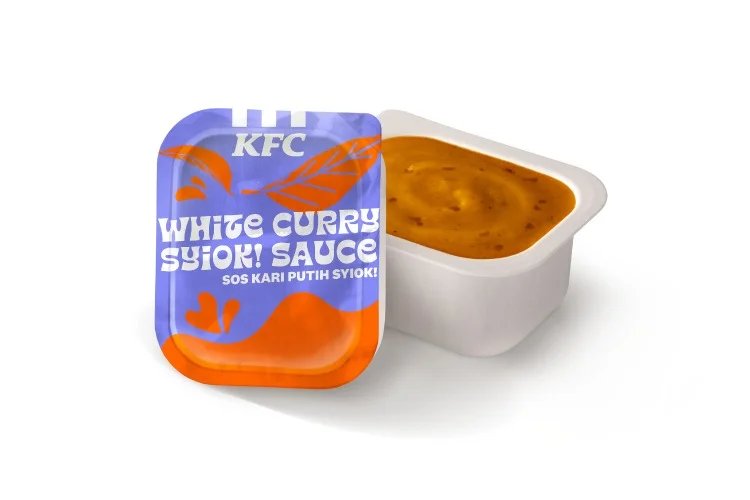 White Curry Syiok! Sauce — KFC Malaysia