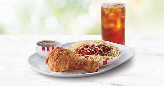 1-PC Chicken Spaghetti Meal — KFC Philippines