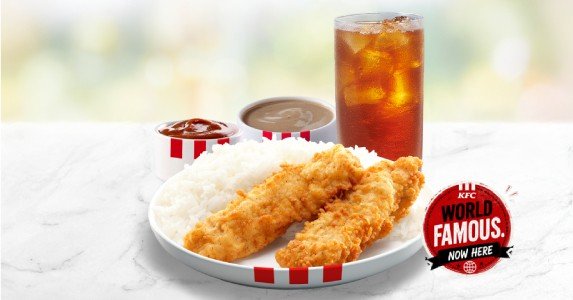 2pc Original Recipe Tenders Rice Meal — KFC Philippines