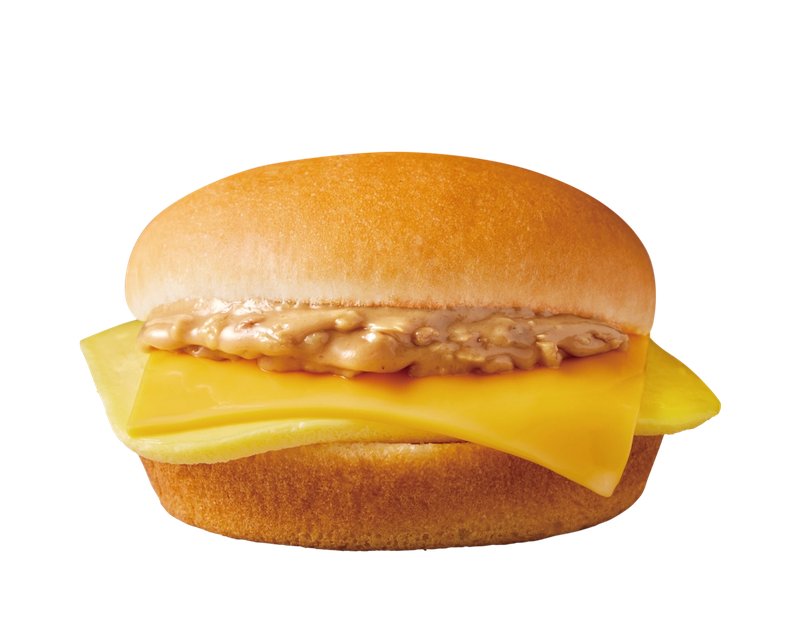 Peanut Cheese Egg Burger (small) — KFC Taiwan
