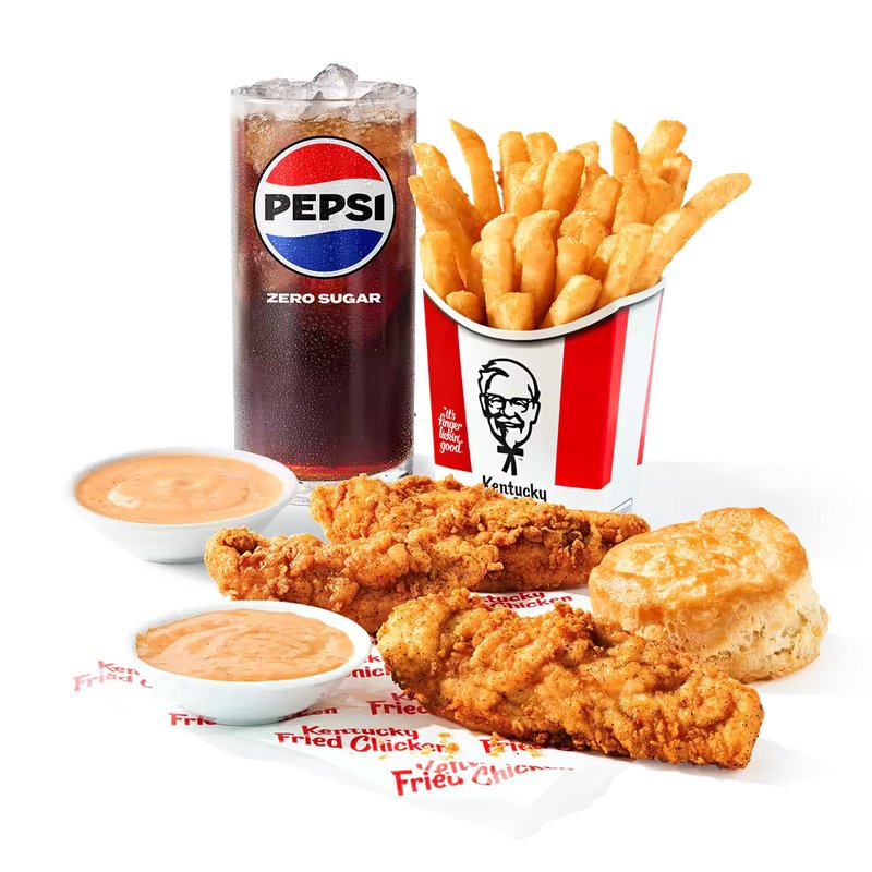 3 pc. Tenders Combo — KFC US