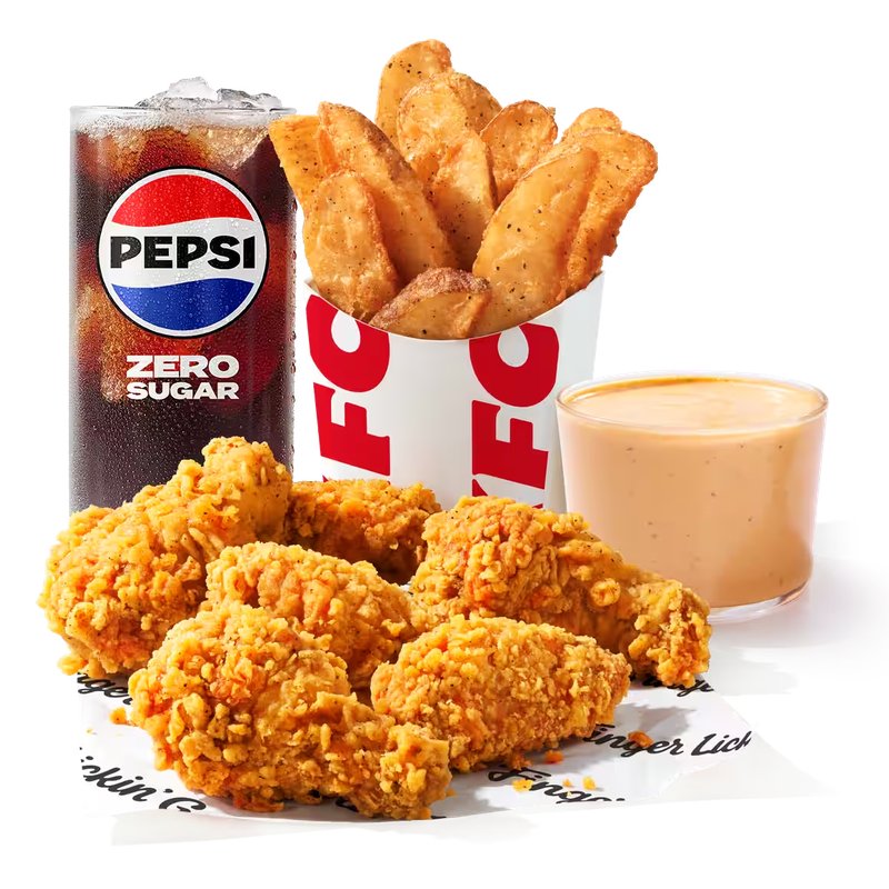 Hot Ranch 6 pc. Hot Wings Combo — KFC US