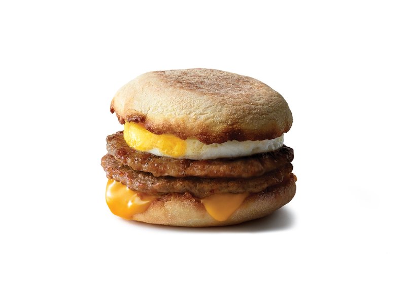 Double Sausage & Egg McMuffin — McDonald's Panama