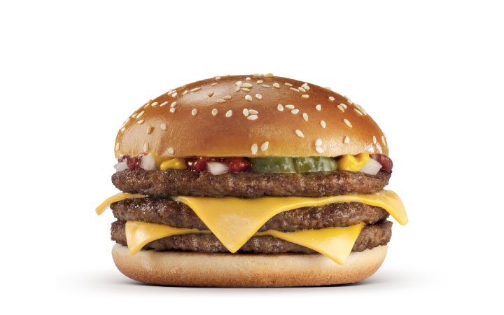 Triple Cheeseburger — McDonald's Panama