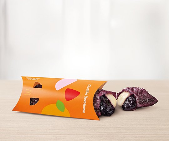 Blueberry & Cheese Pastry — McDonald's Poland